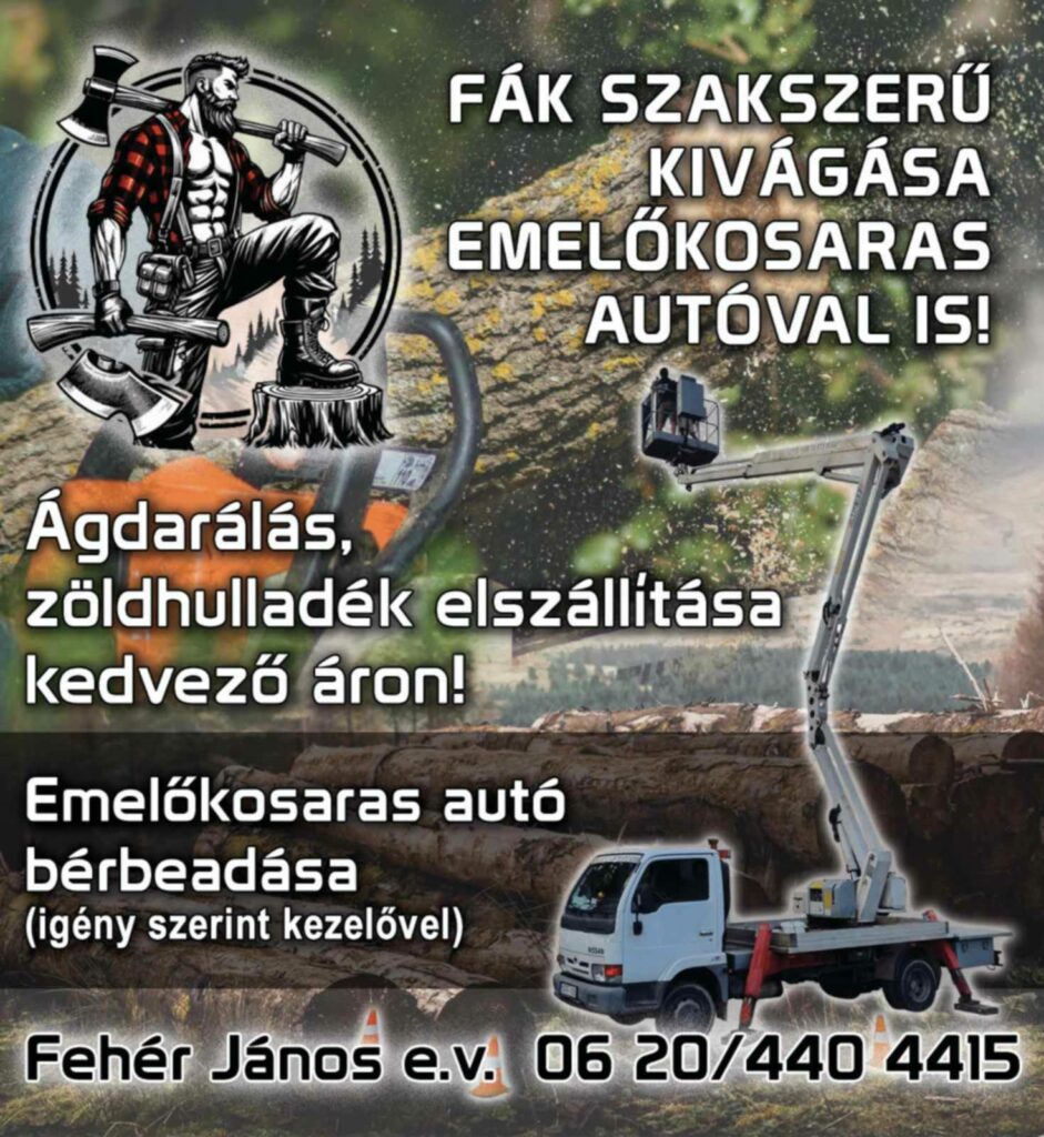 Fakivágás Fehér János 06 20 4404415